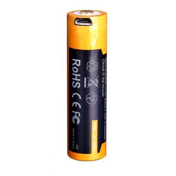 Акумулятор Fenix 18650 2600mAh ARB-L18-2600U (Micro USB заряджання) (Multi)