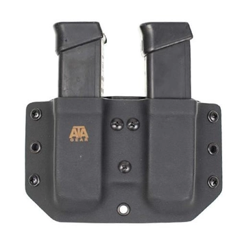 Паучер ATA-GEAR Double Pouch v.1 Glock 17/19/26/34 (правша/левша) (Black) Единый