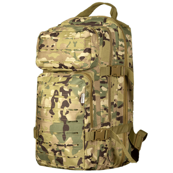 Рюкзак тактический полевой универсальный маскировочный рюкзак для силовых структур Мультикам 25л 7127 (OR.M_7127)