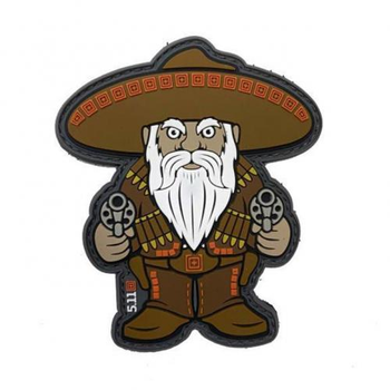 Нашивка 5.11 Tactical Charro Gnome Patch (Multi) Единый