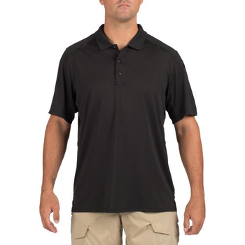 Футболка 5.11 Tactical поло Helios Short Sleeve Polo (Black) L