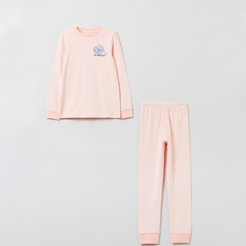 Piżama (longsleeve + spodnie) OVS 1843802 104 cm Pink (8056781808368)