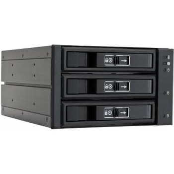 Бэкплейн Chieftec 2x5.25"/3x3.5" Hot-Swap Aluminium (CBP-2131SAS)
