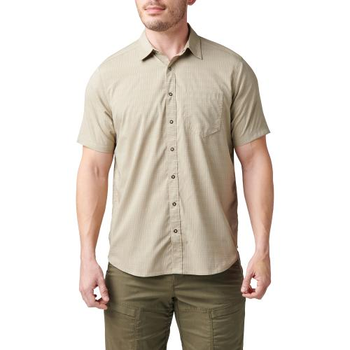 Рубашка 5.11 Tactical Aerial Short Sleeve Shirt (Khaki) S
