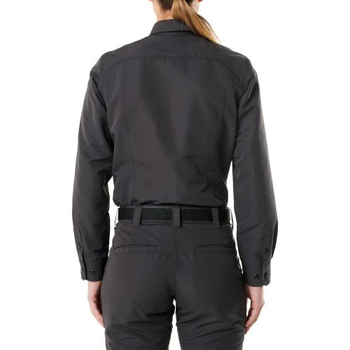 Рубашка 5.11 Tactical женская 5.11 Women' Fast-Tac Long Sleeve Shirt (Charcoal) L