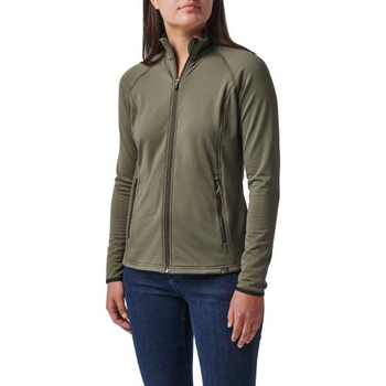 Куртка 5.11 Tactical женская флисовая Women' Stratos Full Zip (Ranger Green) M