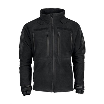 Куртка Sturm Mil-Tec флисовая Plus Cold Weather Jacket Fleece (Black) XL