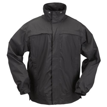 Куртка для штормової погоди 5.11 Tactical TacDry Rain Shell (Black) XL