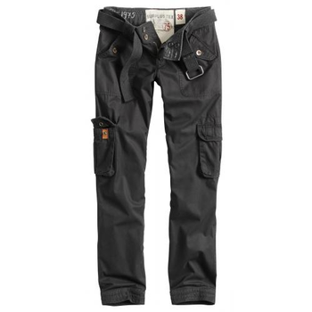 Штаны Surplus Raw Vintage военные женские SURPLUS LADIES PREMIUM TROUSERS SLIMMY (Black) 40