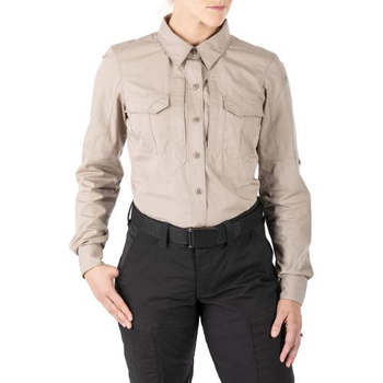 Рубашка 5.11 Tactical жіноча Women' Stryke Long Sleeve Shirt (Khaki) S