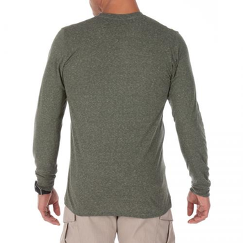 Реглан 5.11 Tactical Triblend Legacy Long Sleeve Tee (Military Green Heather) L