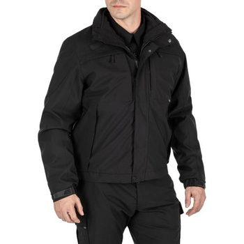 Куртка демисезонная Tactical 5-in-1 Jacket 2.0 5.11 Tactical Black XS (Черный) Тактическая