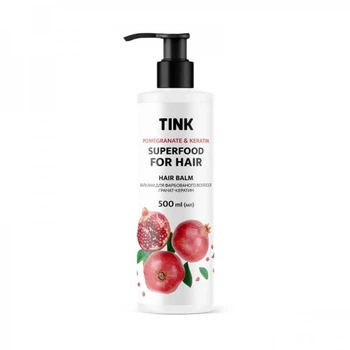 Бальзам Tink Hair Balm Гранат та Кератин для фарбованого волосся 500 мл (4823109406537)