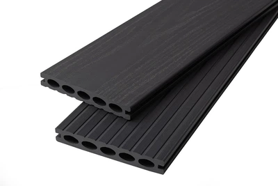 Террасная доскаPolyroot Series M150x21x2400 мм 2D структура Graphite
