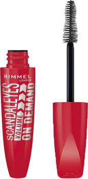 Tusz do rzęs Rimmel London Scandaleyes Volume on Demand 002 Brown black 12 ml (3614228939829)