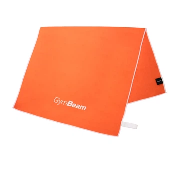 Спортивний рушник Quick-Drying Orange/White - GymBeam Accessories