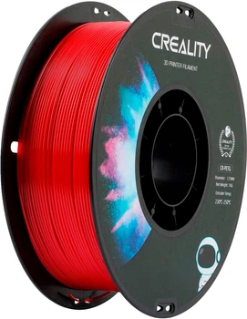 PETG-пластик Creality Filament для 3D-принтера 1.75 мм 1 кг Червоний (3301030038)