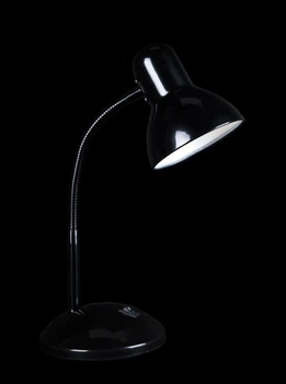 Офісна настільна лампа для школяра 966 (Black) (Чорна) від 220В