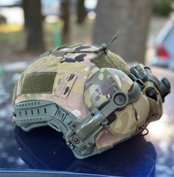 Крепление для активных наушников Чебурашка адаптер на шлем крепление для тактических стрелковых наушников