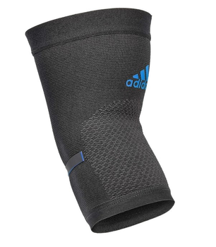 Фиксатор локтя Adidas Performance Elbow Support черный, синий Уни S ADSU-13331BL