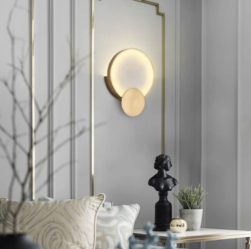 Настінний світильник Murano Luce 37610 бронза