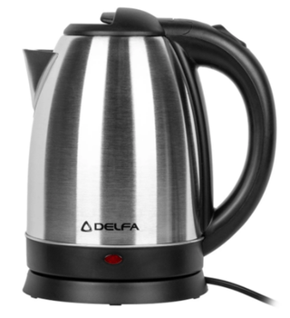 Електрочайник DELFA DK 3402 X 1.7 л 2200 Вт нержавіюча сталь
