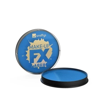 Краска для лица и тела на водной основе Smiffys FX Make Up Aqua Face & Body Paint Royal Blue Синий