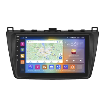 Магнитола Lesko для Mazda 6 II (GH) 2007-2009 IPS 9" 2/32Gb CarPlay 4G Wi-Fi GPS Prime Мазда dsp процессор