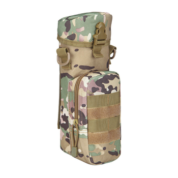 Сумка тактична AOKALI Outdoor A34 Camouflage CP для термоса та пляшки з водою в дорогу