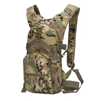 Рюкзак тактический AOKALI Outdoor B10 9L Camouflage CP с широкими шлейками и ручкой для переноски