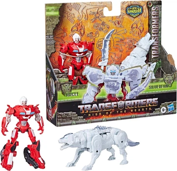 Трансформер Арси и Сильверфанг Восхождение Звероботов Transformers Arcee Silverfang Hasbro F4618