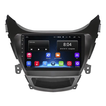 Штатна магнітола Lesko для Hyundai Elantra V (MD) 2010-2014 екран 9" 2/32Gb Wi-Fi GPS Base Хюндай