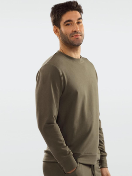 Sweter męski bawełniany DKaren Sweatshirt Justin M Khaki (5903251465022)
