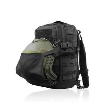 Тактичний рюкзак UkrArmor DM20 28х15х40 см 20 л Чорний