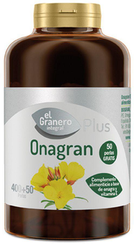 Suplement diety El Granero Onagran 715 mg 400+50 pereł (8422584032260)