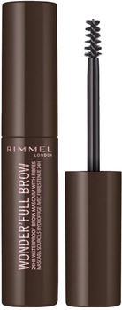 Tusz do brwi Rimmel London Wonderfull Brow 3 Dark 4.5 ml (3614227547483)