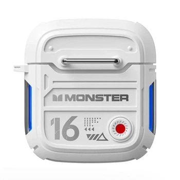 Бездротові Bluetooth TWS Навушники Monster XKT16 White, Білі