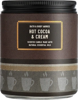Парфумована свічка Bath & Body Works Hot Cocoa & Cream