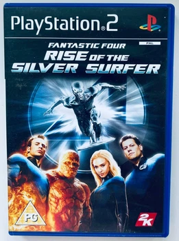 Fantastic Four: Rise Of The Silver Surfer, Б/У, английская версия - диск для PlayStation 2
