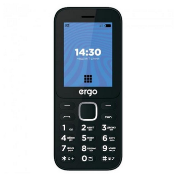 Мобильный телефон Ergo E241 Dual Sim Black