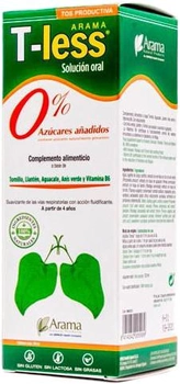 Suplement diety Pharmadiet Arama T-Less Jarabe 120 ml (8414042005589)