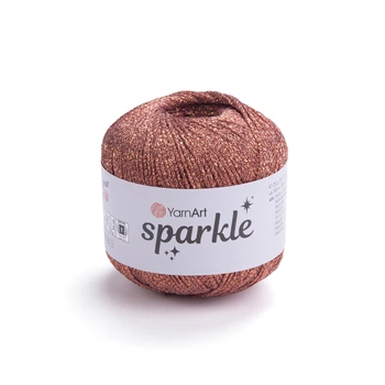 Пряжа YarnArt Sparkle / ярнарт спаркл 1348 теракотовий