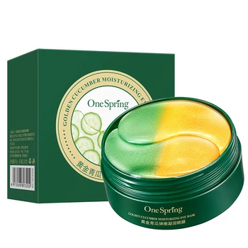 Гидрогелевые патчи с огурцом One Spring Golden Cucumber Moisturizing Eye Mask