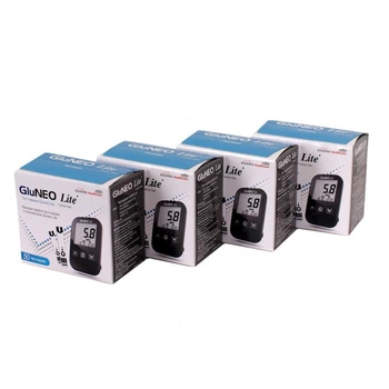 Тест-смужки GluNEO Lite (4 упаковки)