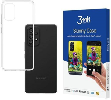 Панель 3MK All-Safe Skinny Case для Samsung A33 5G A336 Прозорий (5903108458955)