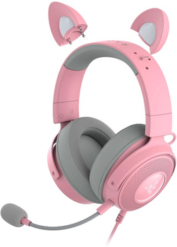 Навушники Razer Kraken V2 PRO Kitty Edition Quartz (RZ04-04510200-R3M1)