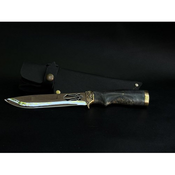 Нож охотничий подарочный Тризуб Nb Art розмір 27х4 см 22kk28