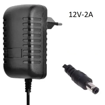 Мережевий адаптер живлення зарядний пристрій UKC Adapter Input AC 100-240V Output DC 12V 2A EU 5.5X2.5 мм