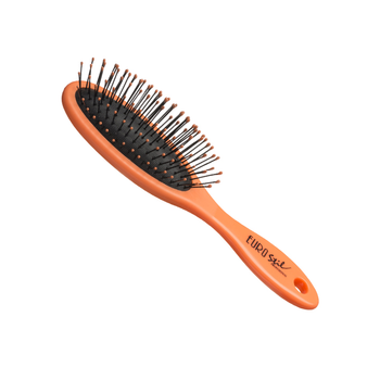 Szczotka do włosów Eurostil Pequeño Cepillo Oval Naranja Fluor (8423029038878)