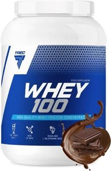 Протеїн Trec Nutrition WHEY 100 2000 г Подвійний шоколад (5902114045722)